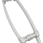 Puxador de Polímero Arco Tipo H 400 x 300 mm Branco